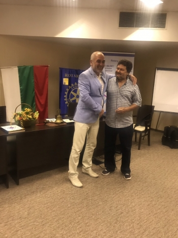 Среща на ДГ Митко Минев с Ротари клуб Несебър, 19 юли 2019 г
