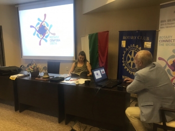 Среща на ДГ Митко Минев с Ротари клуб Несебър, 19 юли 2019 г