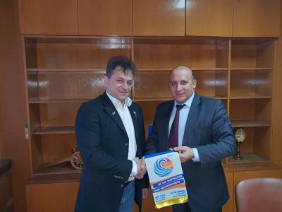 10.01.2019 Среща на ДГ Веселин Димитров с Никола Белишки, кмет на Панагюрище