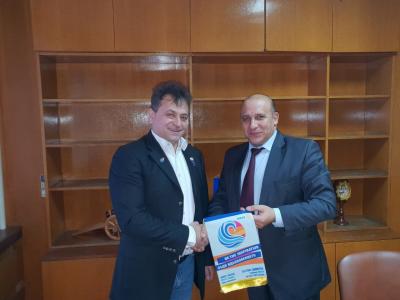 10.01.2019 Среща на ДГ Веселин Димитров с Никола Белишки, кмет на Панагюрище