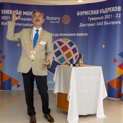 Ротация на дистрикт гуверньорите, 03 юли 2021, Вонеща вода