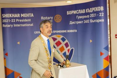 Ротация на дистрикт гуверньорите, 03 юли 2021, Вонеща вода
