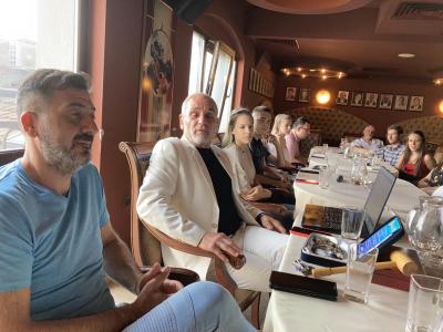 Среща на ДГ Борислав Къдреков с Ротари клуб Велико Търново, 02 юли 2021