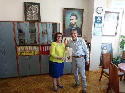 Среща на ДГ Борислав Къдреков с Ротари клуб Троян, 07 юли 2021