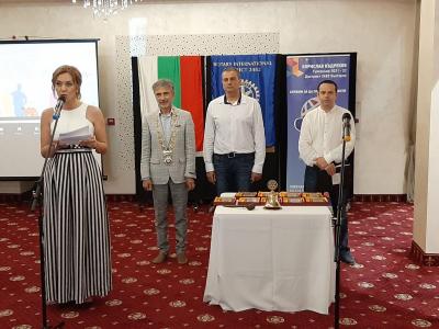 Среща на ДГ Борислав Къдреков с Ротари клуб Петрич, 15 юли 2021