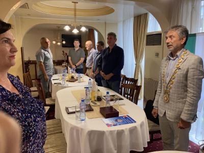 Среща на ДГ Борислав Къдреков с Ротари клуб Пазарджик, 04 август 2021
