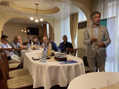 Среща на ДГ Борислав Къдреков с Ротари клуб Пазарджик, 04 август 2021