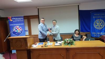 Среща на ДГ Борислав Къдреков с Ротари клуб Велинград, 05 август 2021