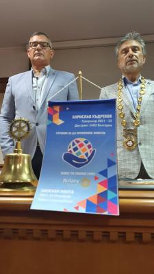 Среща на ДГ Борислав Къдреков с Ротари клуб Велинград, 05 август 2021