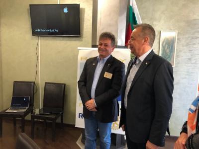 Среща на ДГ Веселин Димитров с Ротари клуб Попово, март .2019