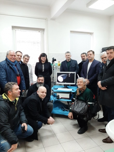 Бронхоскоп от последно поколение дари Ротари Клуб Велико Търново