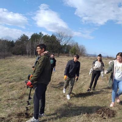 Ротаракт клуб Кърджали: 1 000 нови дръвчета  в парк Простор