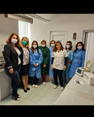 Дарение за Вирусологичната лаборатория от РК Стара Загора - Берое