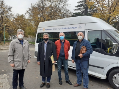 Ротари клуб Плевен Центрум дари специализиран бус на ЦСОП „П. Р. Славейков”