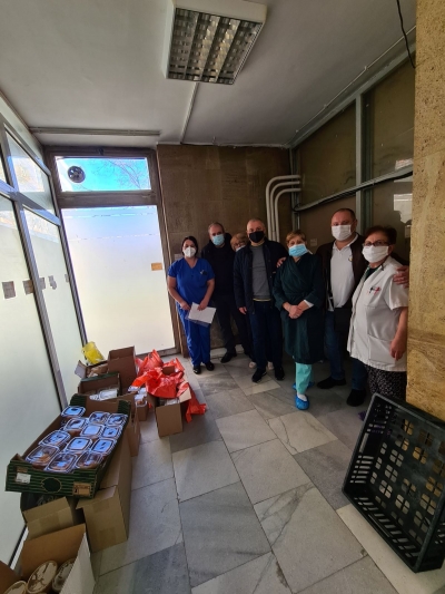 Включване на Ротари клуб Стара Загора-Берое в инициативата #ХапкаНадежда.