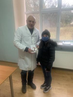 Мартеници за Ковид Отделението в Карнобат