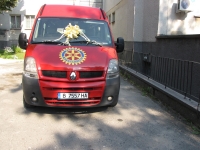 РК "Варна-Евксиноград" връчи на 12.06.2012 г. Дарение от Микробус Рено Трафик по Матчинг Грант Проект 76652 на Дом за деца и младежи с умствени и физически увреждания "Св. Йоан Златоуст" Варна.