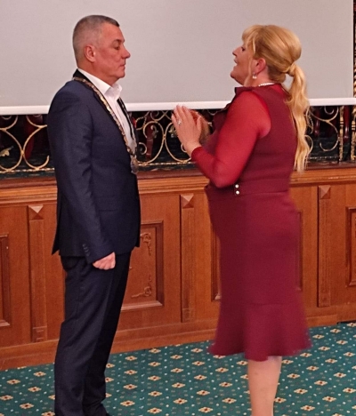 Церемония по предаването на огърлиците Ротари клуб Стара Загора-Берое