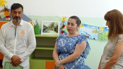 Ротари клуб – Велико Търново, оборудва с дарения първата класна стая Монтесори в областта