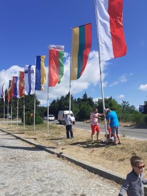 Знамената на Шипка на страните участници в Освободителната Руско турска война 1877-1878 година.