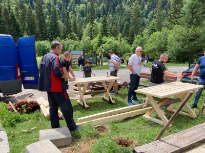 Обновиха чешмата на  Кирилова  поляна