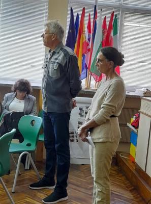 Среща на Президента на РК Враца с ученици от ПТГ „Н. Й. Вапцаров“, гр. Враца