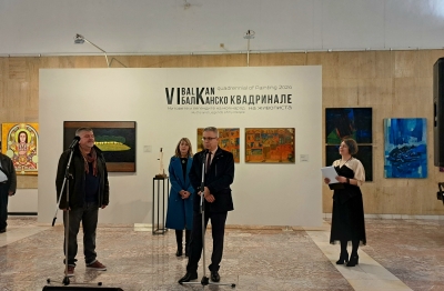 Ротари клуб Стара Загора-Берое връчи една от специалните награди на VI-то Балканско квадринале по живопис