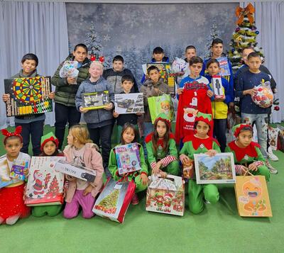 Коледна радост и съпричастност за децата от ЦСОП „Петко Рачов Славейков“, гр. Харманли 