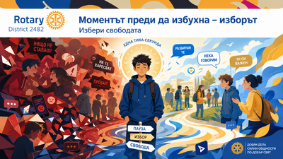 Обявяваме отличените участници в конкурса „Избери свободата!“ 