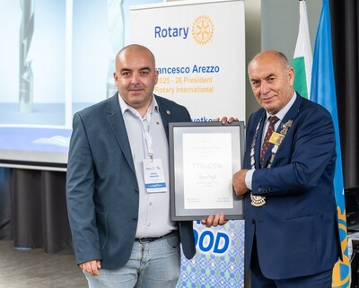 Националната награда на Ротари в България отличи Фикрет Индже