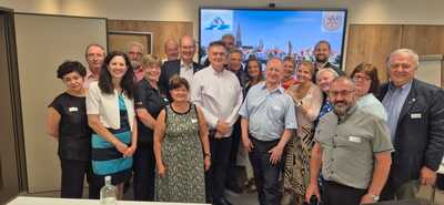 Конференцията на Rotary Danube Alliance в Улм обедини ротариански лидери в подкрепа на международното сътрудничество