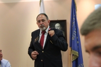 Тържествена церемония по предаването на огърлиците на президентите на Ротари и Ротаракт клуб В. Търново при първото за годината официално посещение на ДГ Валентин Стоянов!