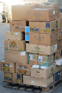 РК Варна-Евксиноград и английската фондация "Bulgarian Aid" 		доставиха и дариха  13 тона помощи с хранителни продукти и медицински 		материали за Домове и кухни за стари хора и нуждаещи се в град Варна.