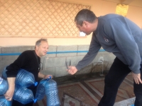Ротари клуб Айтос -изворна вода ЛЪДЖАТА за 100 годишния юбилей на Фондация Ротари