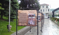Презентация на ротарианството по света, в България и във Велико Търново, представена в 18 броя пана, разположени пред Факултета по изобразително изкуство: