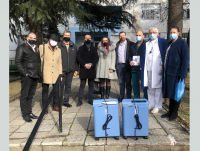 Дарения на кислородни концентратори в болници